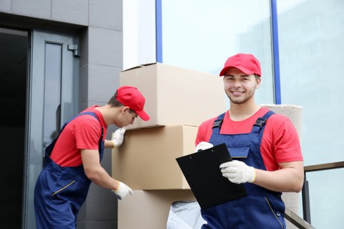 Professional Putney movers preparing a careful and organized relocation