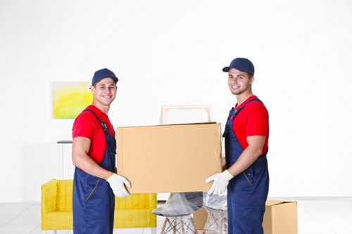 Commercial office move preparation in Putney