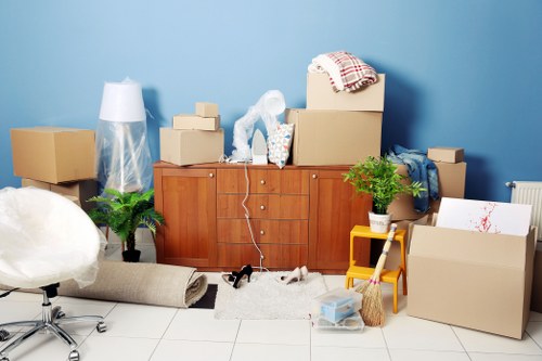 Putney removals crew coordinating a smooth residential or office move