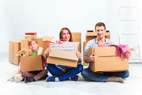 Careful handling of student furniture and belongings during a Putney move