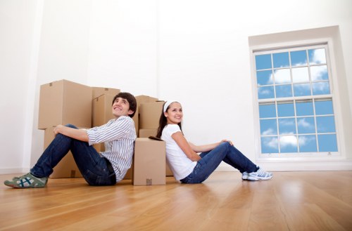 Moving team planning access and transport for a Putney business relocation