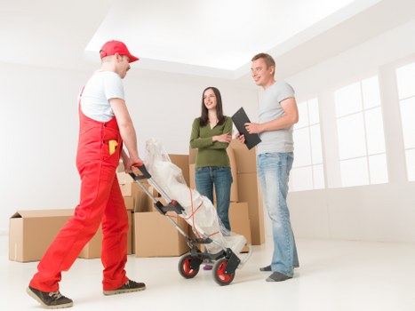 User adjusting cookie preferences on the Putney Movers website