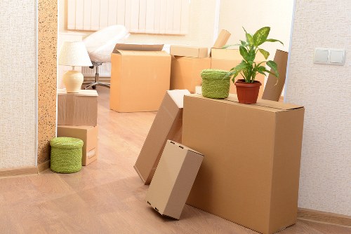 Commercial moving truck support for office relocation in Putney