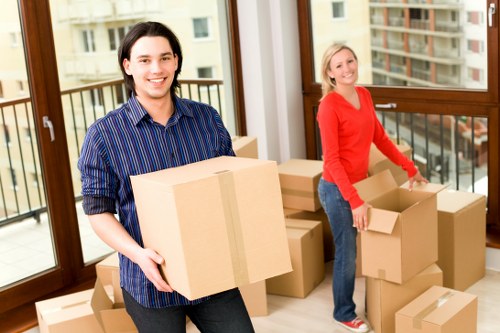 Safe handling of furniture in a residential move